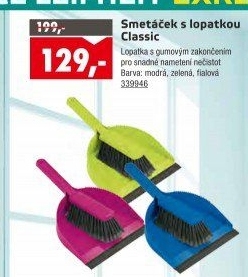 Smetáček s lopatkou Leifheit