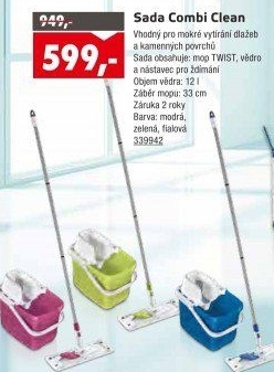 Mop set Combi clean Leifheit