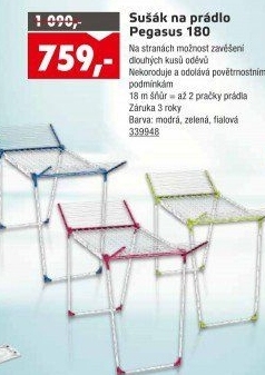 Sušák na prádlo PegasusLeifheit