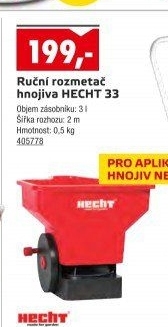 Ruční rozmetač Hecht 33
