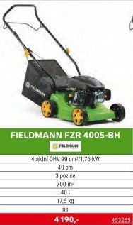 Benzínová sekačka Fieldmann FZR 4005-BH