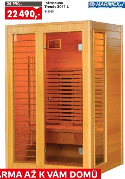 Infrasauna Marimex TRENDY 3011