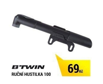 RUČNÍ HUSTILKA 100 ČERNÁ