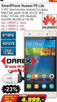 Mobilní telefon Huawei P8 Lite Dual Sim