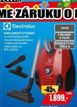 Vysavač Electrolux ZPF Classic