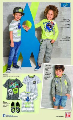 akční leták Kik textil 22.3.2017-11.4.2017