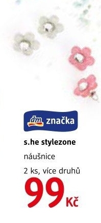 Náušnice S.he Stylezone