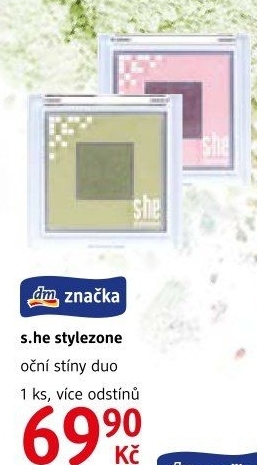 Oční stíny Duos.he stylezone