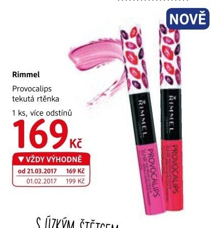Tekutá rtěnka Provocalips Rimmel