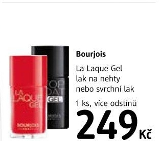 Lak na nehty La Laque Gel Bourjois