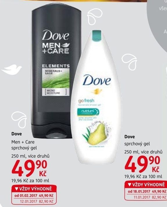 Sprchový gel Dove