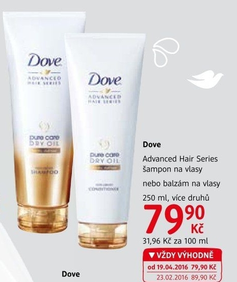 Šampon Advanced Hair Series Dove
