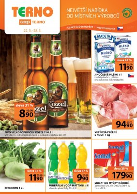 akční leták COOP 22.3.2017-28.3.2017