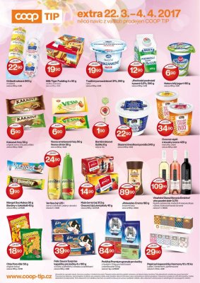 akční leták COOP 22.3.2017-4.4.2017