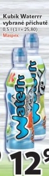 Ochucená voda Waterrr Kubík