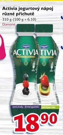 Jogurtový nápoj Activia Danone