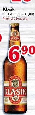 Pivo světlé výčepní 10° Klasik