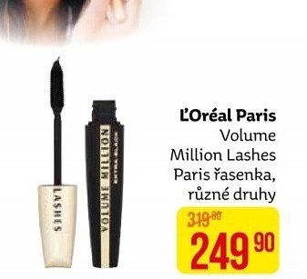 Řasenka Volume Million Lashes L'oreal