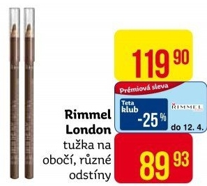Tužka na obočí Rimmel