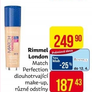 Make up Match Perfection Rimmel