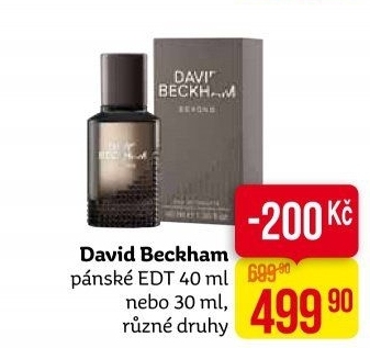Toaletní voda pánská David Beckham