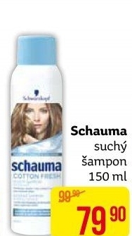 Šampon suchý Cotton Fresh Schauma Schwarzkopf