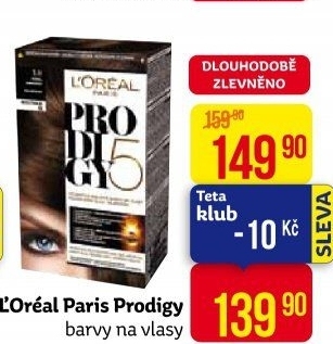 Barva na vlasy olejová Prodigy 5 L'Oréal