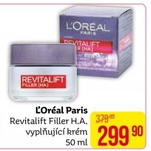 Krém pleťový proti vráskám Revitalift Filler L'Oréal