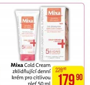 Krém pleťový hydratační 24H s Cold Cream Mixa