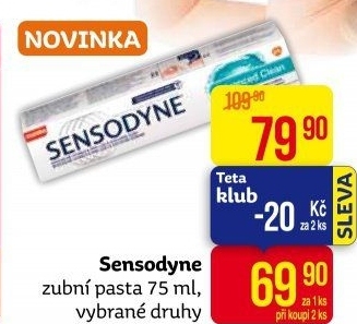 Pasta na zuby Sensodyne