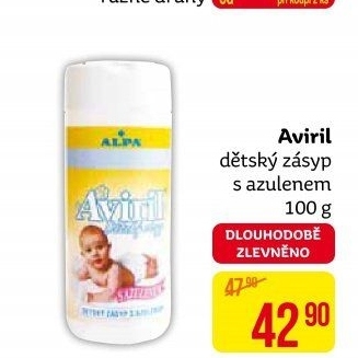Zásyp dětský Aviril Alpa