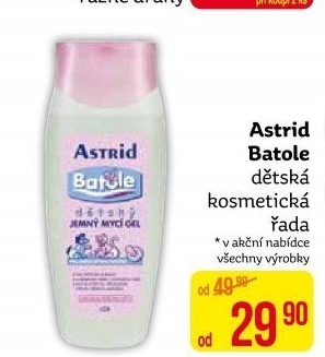 Kosmetika dětská Batole Astrid