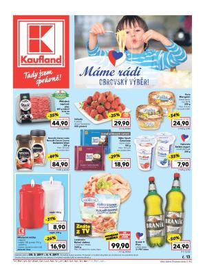 akční leták Kaufland 30.3.2017-5.4.2017