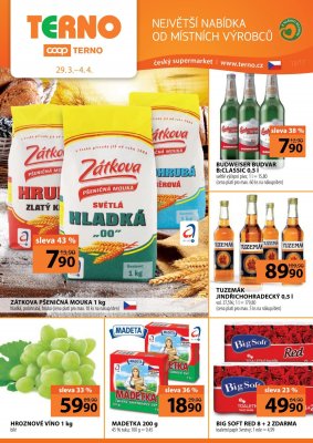 akční leták COOP 29.3.2017-4.4.2017