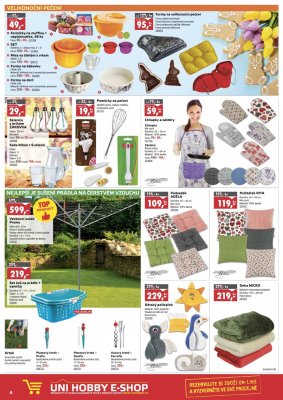 akční leták UNI HOBBY 30.3.2017-12.4.2017