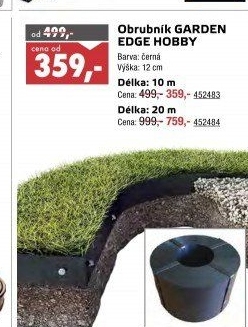 Skrytý obrubník Grate