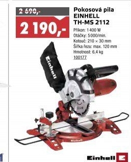 Pokosová pila TH-MS 2112 Einhell Hom