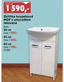 Skřínka pod umyvadlo