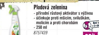 Přípravek rozprašovač plodová zelenina Kouzlo přírody