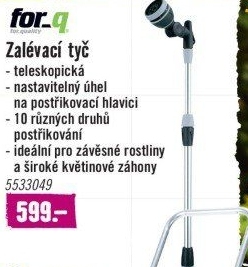 Multifunkční zalévací tyč for_q
