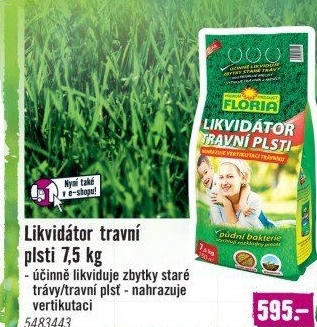 Likvidátor travní plsti Floria
