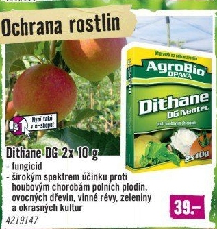 Přípravek Dithane DG Neotec proti houbovým chorobám AgroBio