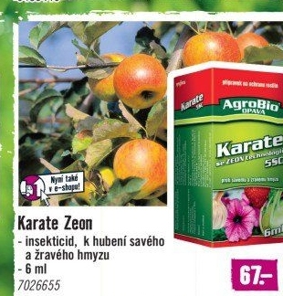 Přípravek Karate Zeon 5 SC AgroBio