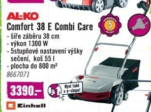 Elektrická travní fréza Al-Ko Comfort 38 E Combi Care