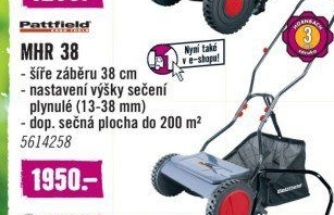 Vřetenová sekačka Pattfield MHR 38