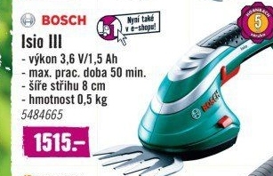 Aku nůžky Isio Bosch