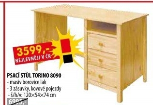 Psací stůl TORINO