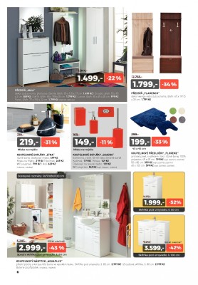 akční leták Kika nábytek 3.4.2017-23.4.2017