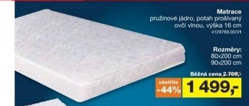 Matrace Comfort B 1000