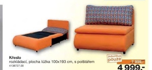Rozkládací křeslo Kent
